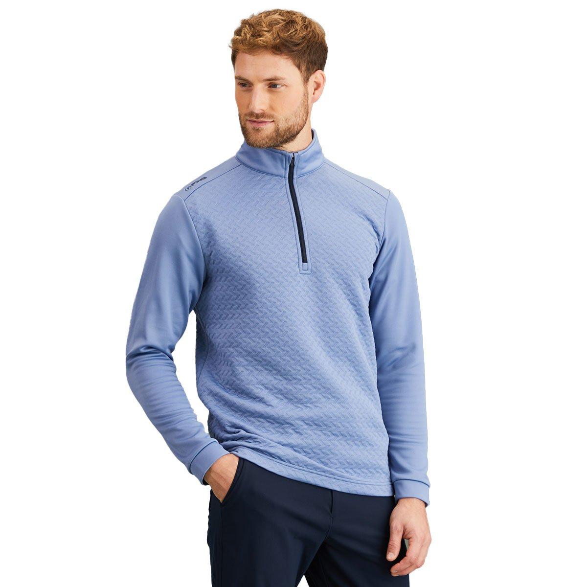 PING Men's Whister Half Zip Golf Mid Layer