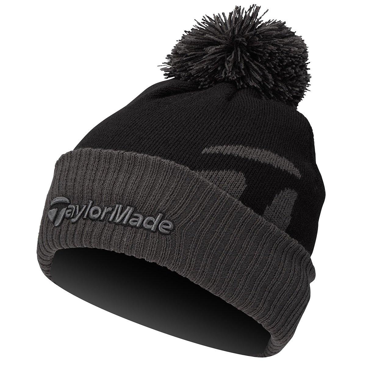 TaylorMade Men's Logo Bobble Golf Beanie