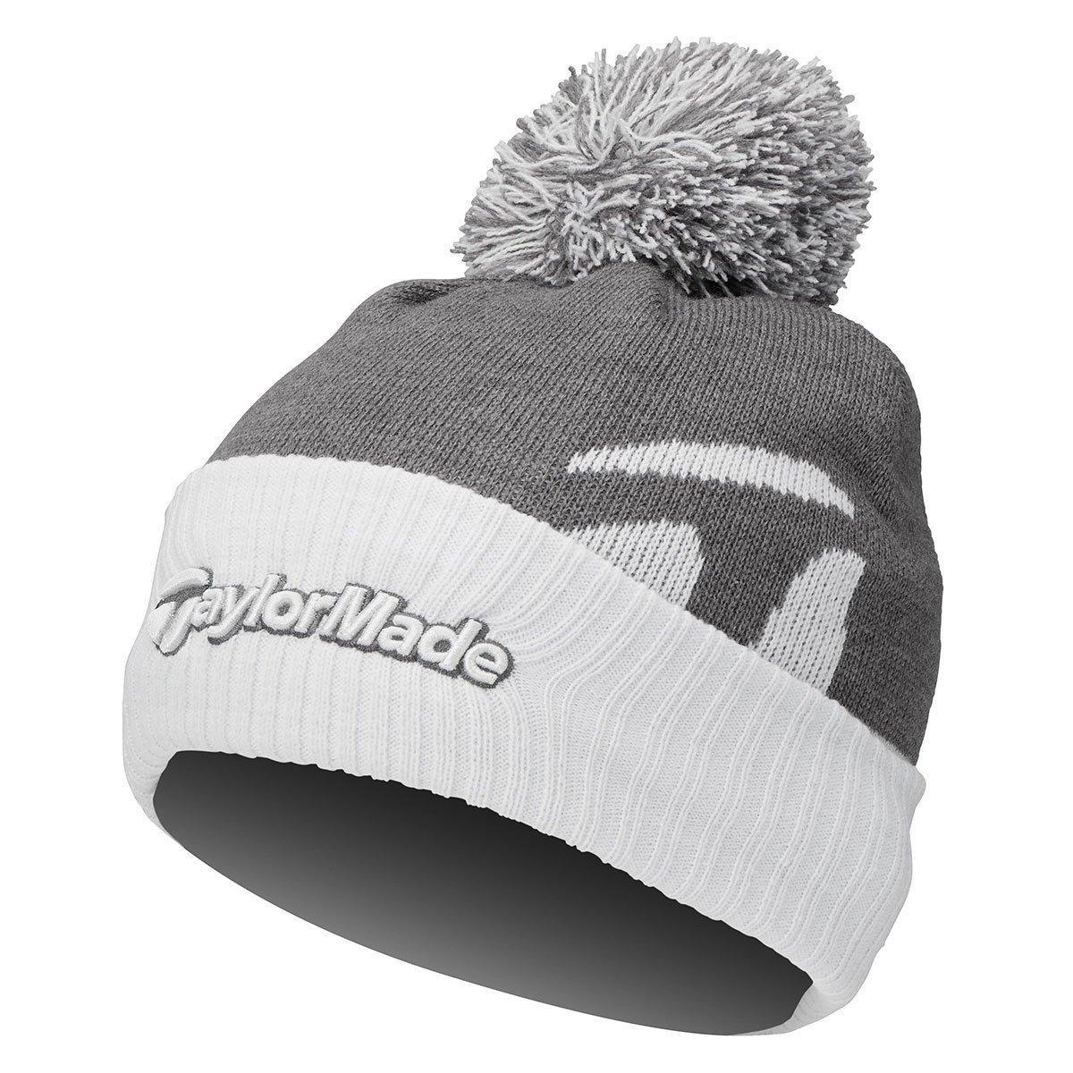 TaylorMade Men's Logo Bobble Golf Beanie