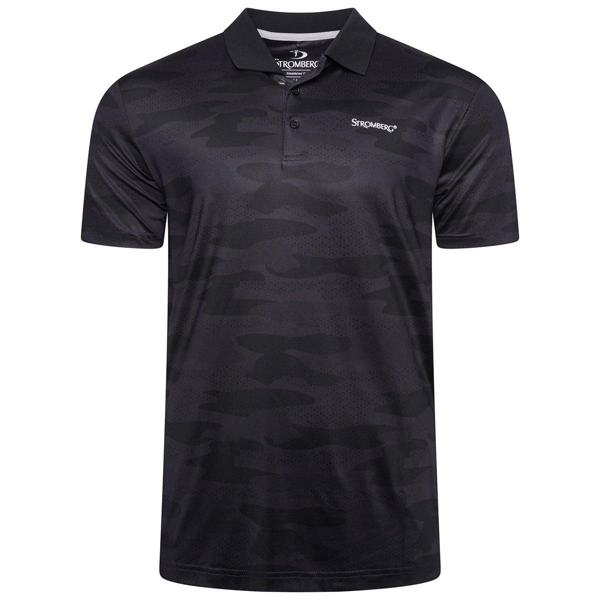 Stromberg Men's Bunker Camo Golf Polo Shirt