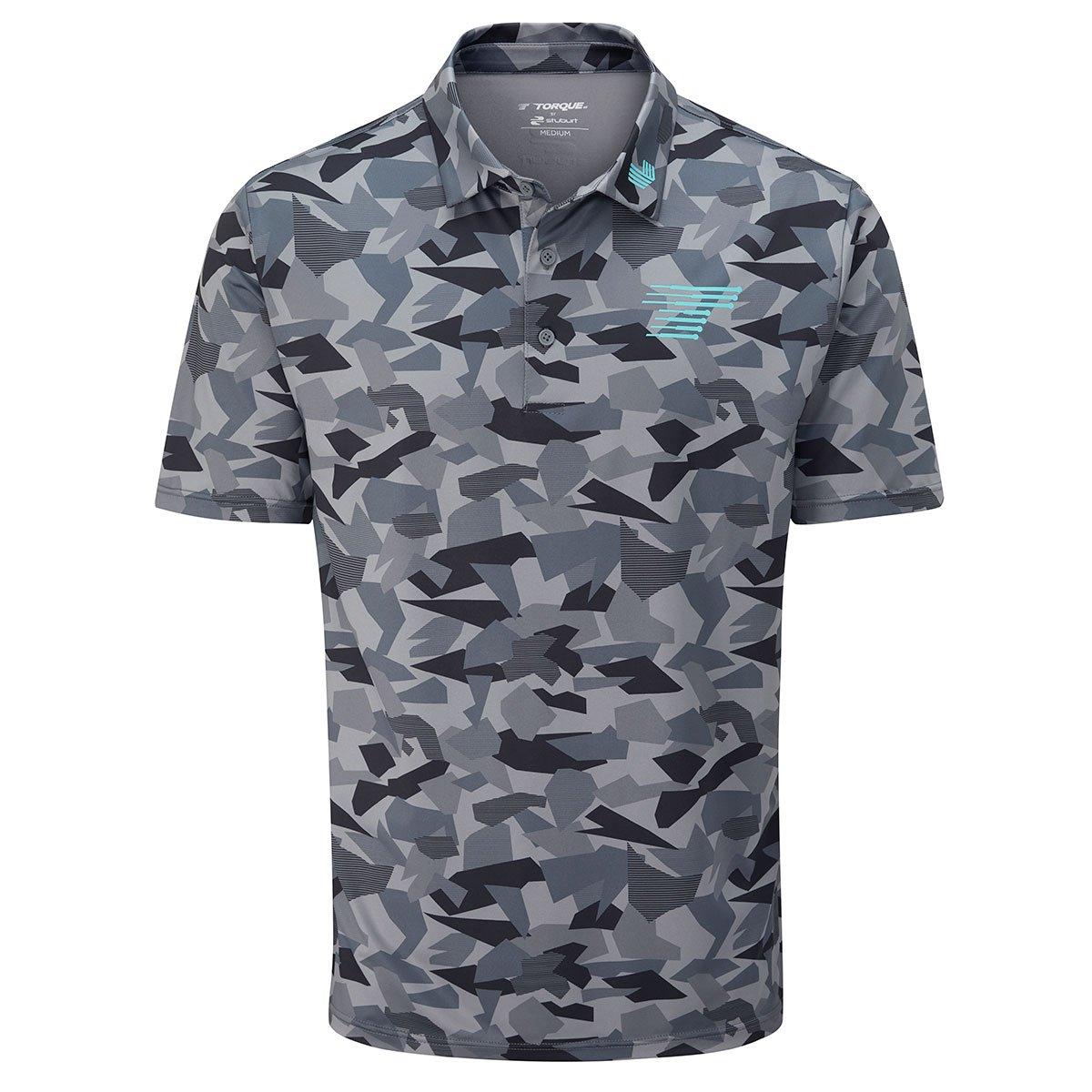 Stuburt Men's LIV Torque Santiago Golf Polo Shirt