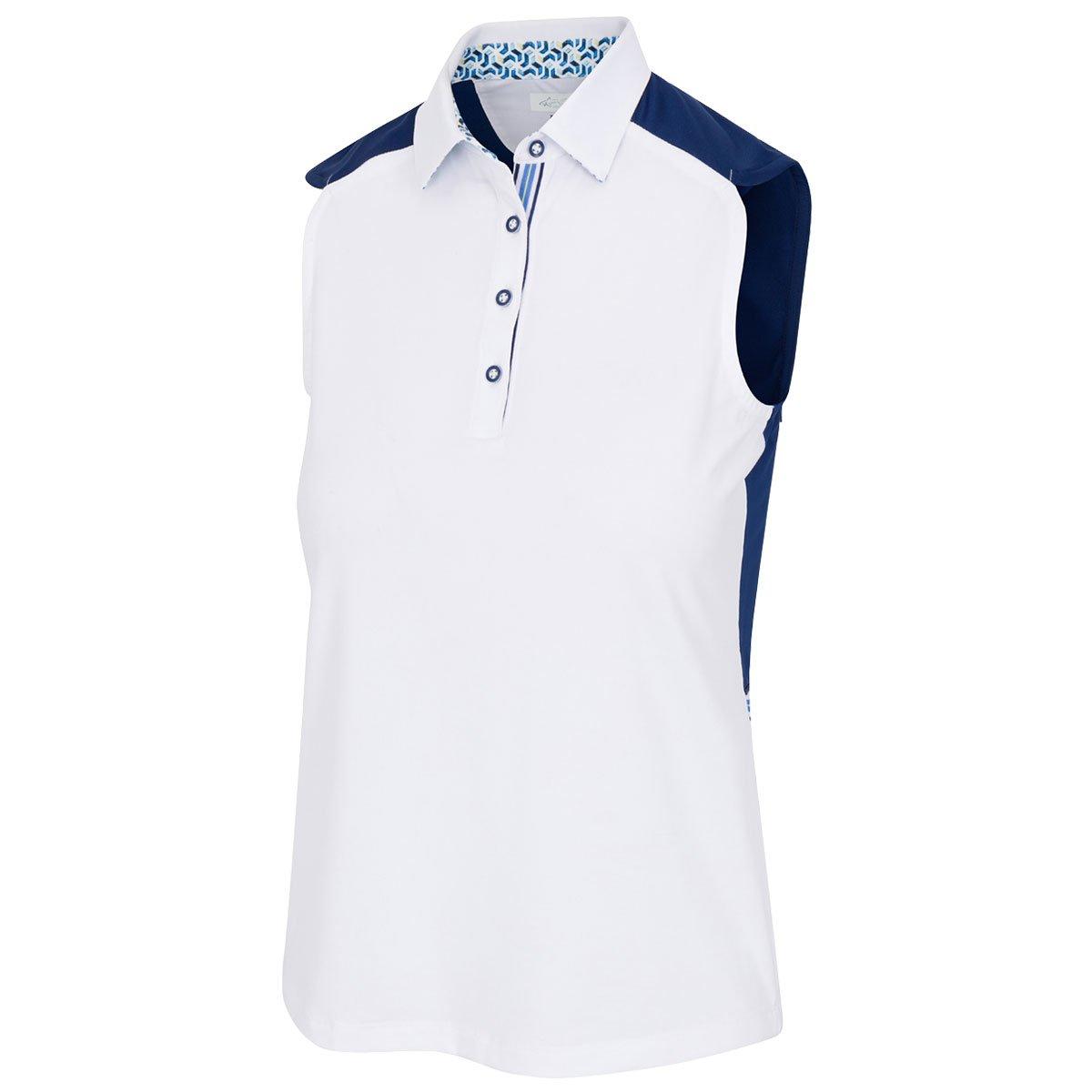 Greg Norman Ladies Princeton Sleeveless Golf Polo Shirt