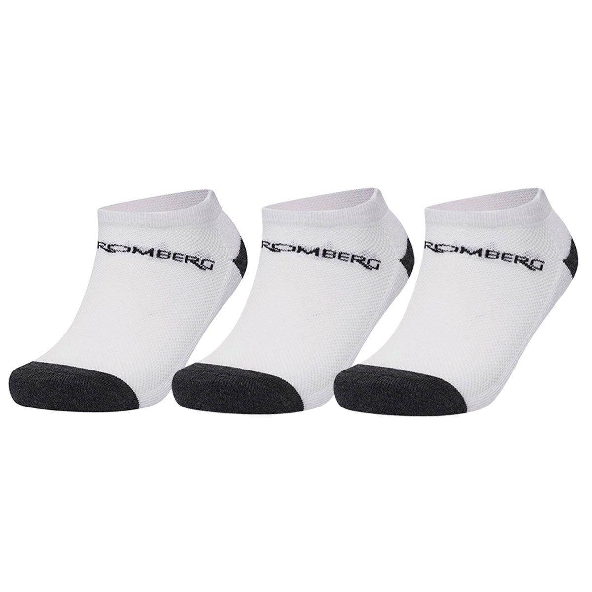 Stromberg Men's No Show 3-Pair Pack Golf Socks