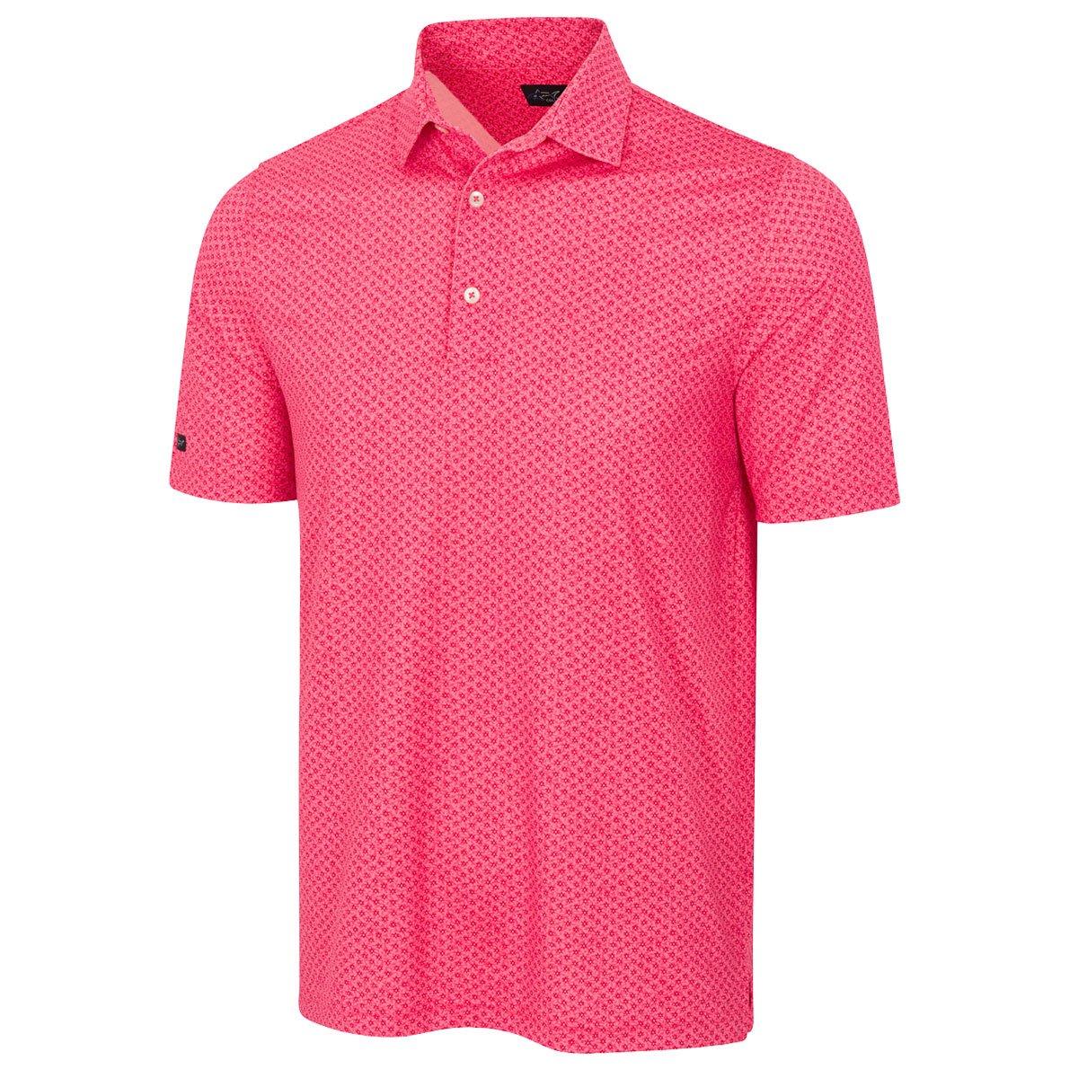 Greg Norman Men’s Coral Cove ML75 Stretch Golf Polo Shirt
