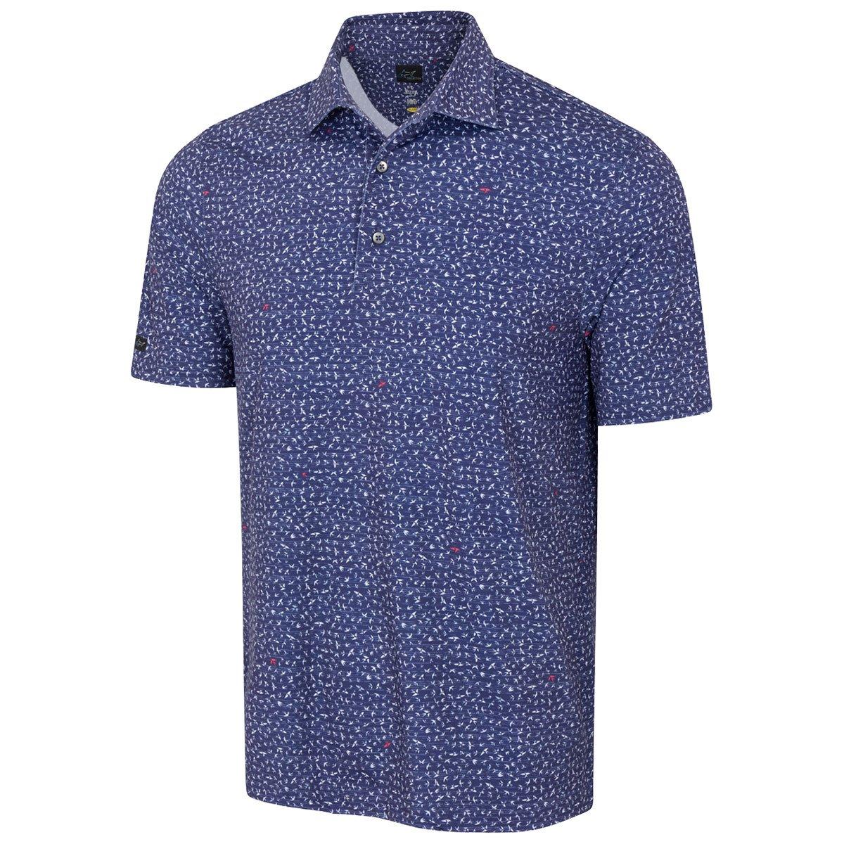 Greg Norman Men's Albatross ML75 Golf Polo Shirt