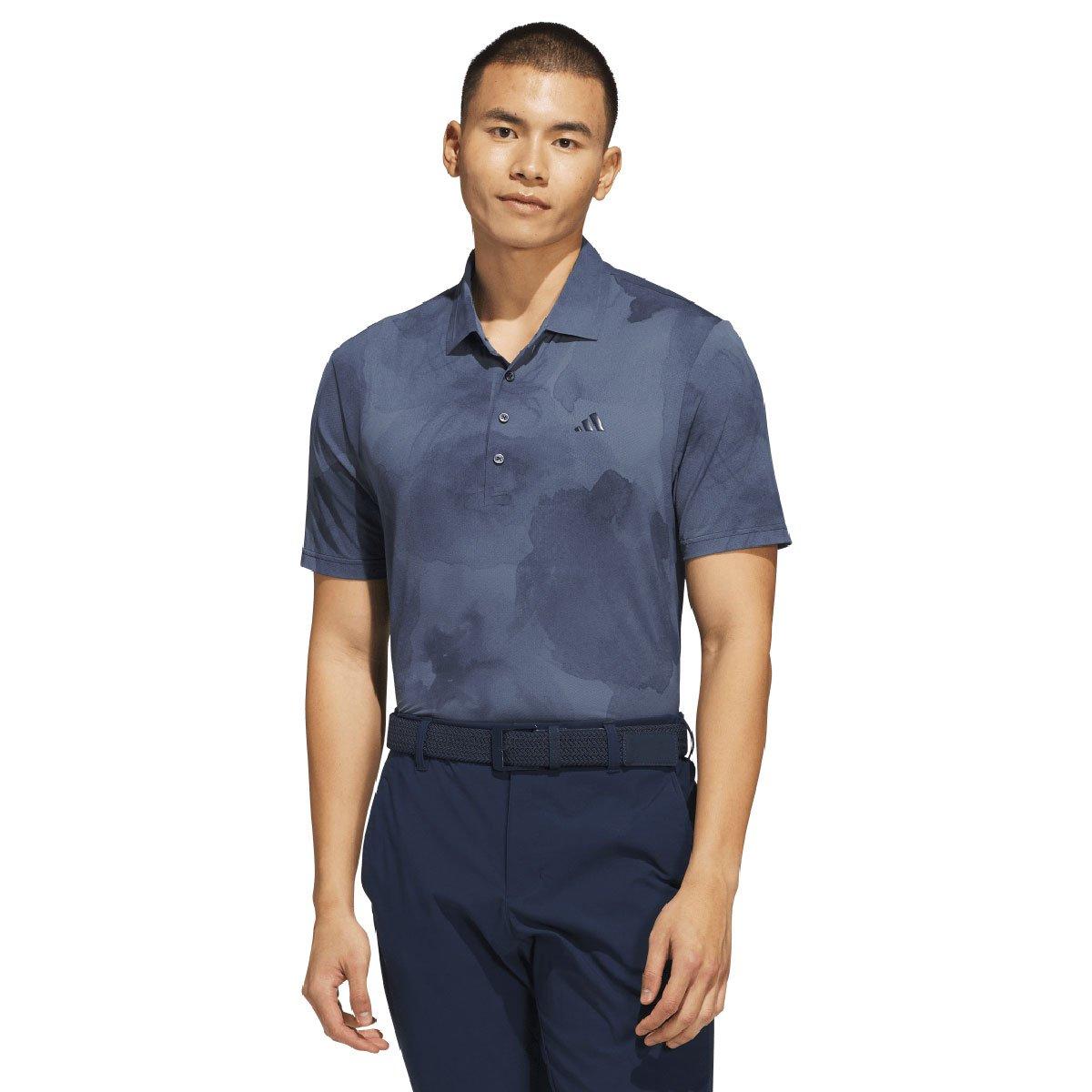 Adidas Adidas Ultimate365 Tour Printed Chest Polo Shirt