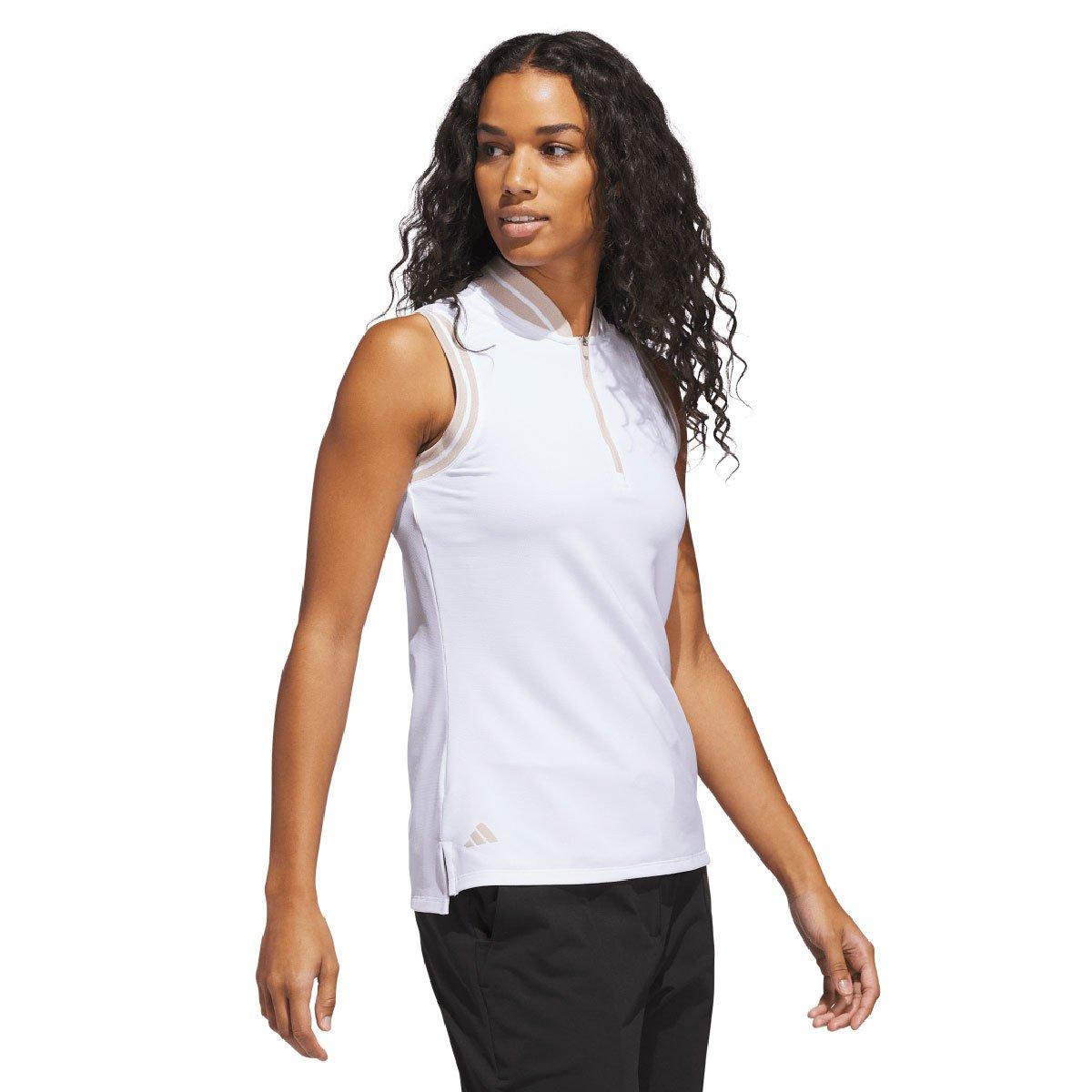 adidas Ladies Ultimate365 Zip Golf Polo Shirt