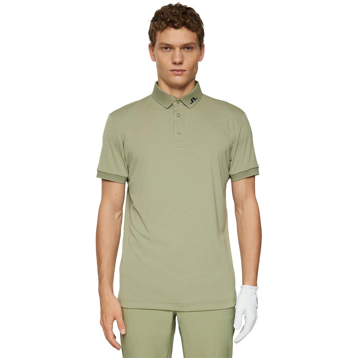 J Lindeberg J Lindeberg KV Rear Logo Print Polo Shirt