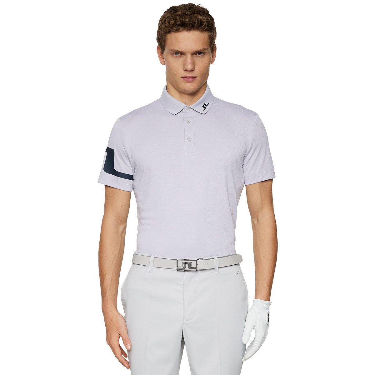 J Lindeberg J Lindeberg Heath ARM Logo Polo Shirt