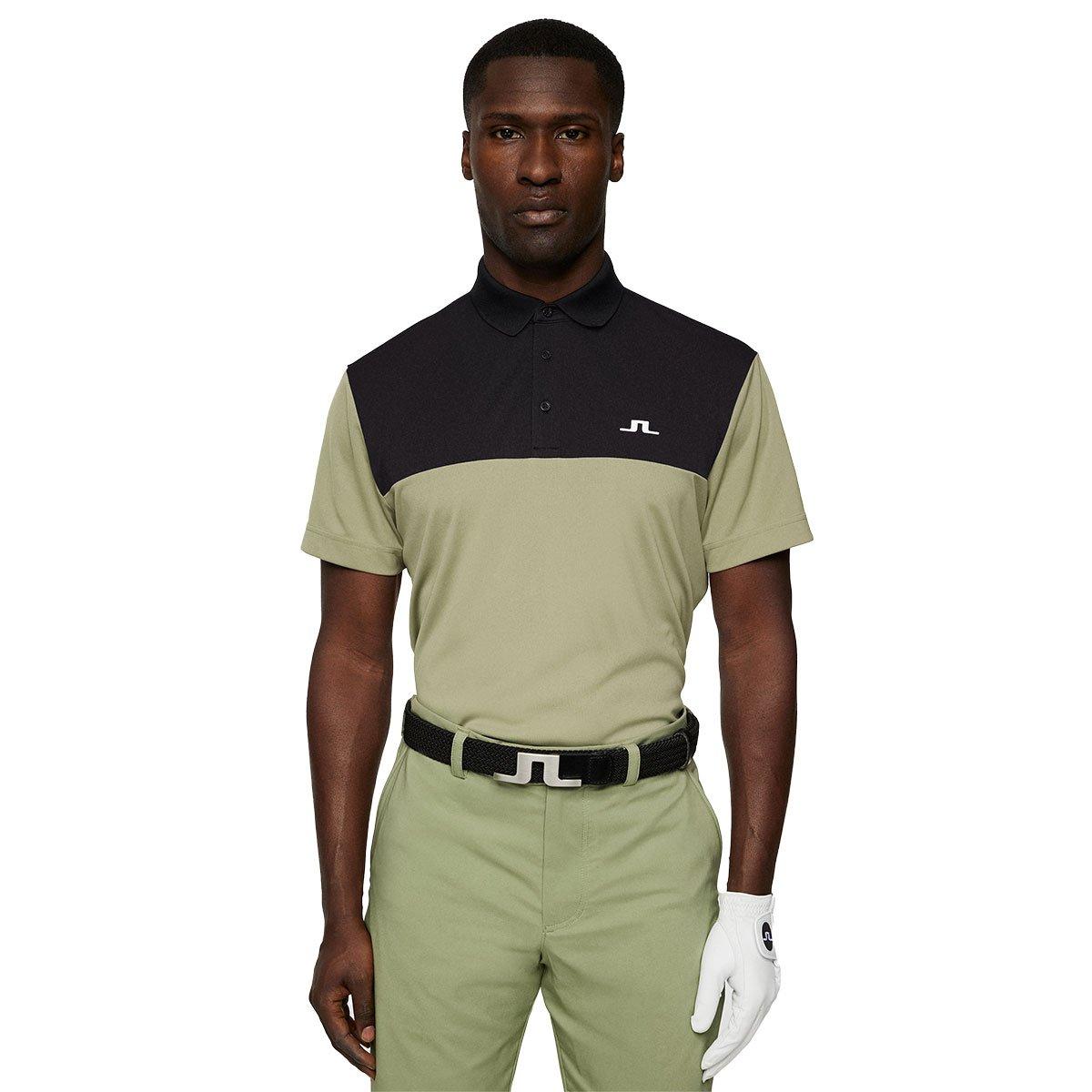 J Lindeberg Keenan Colorblock Polo Shirt