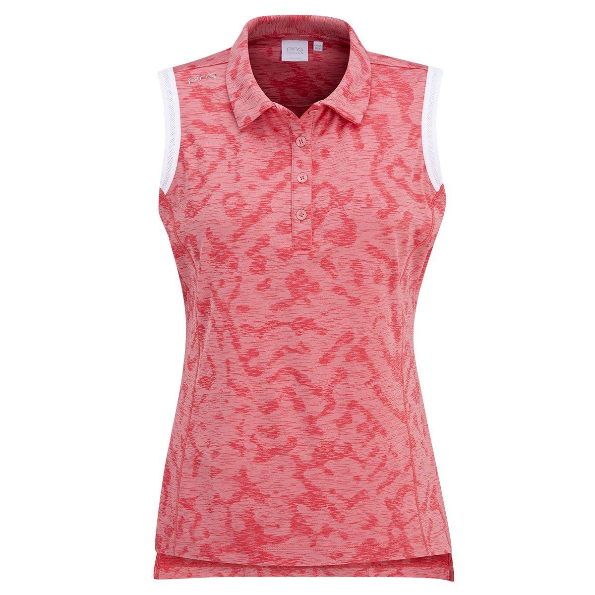 PING Ladies Colleen Sleeveless Golf Polo Shirt