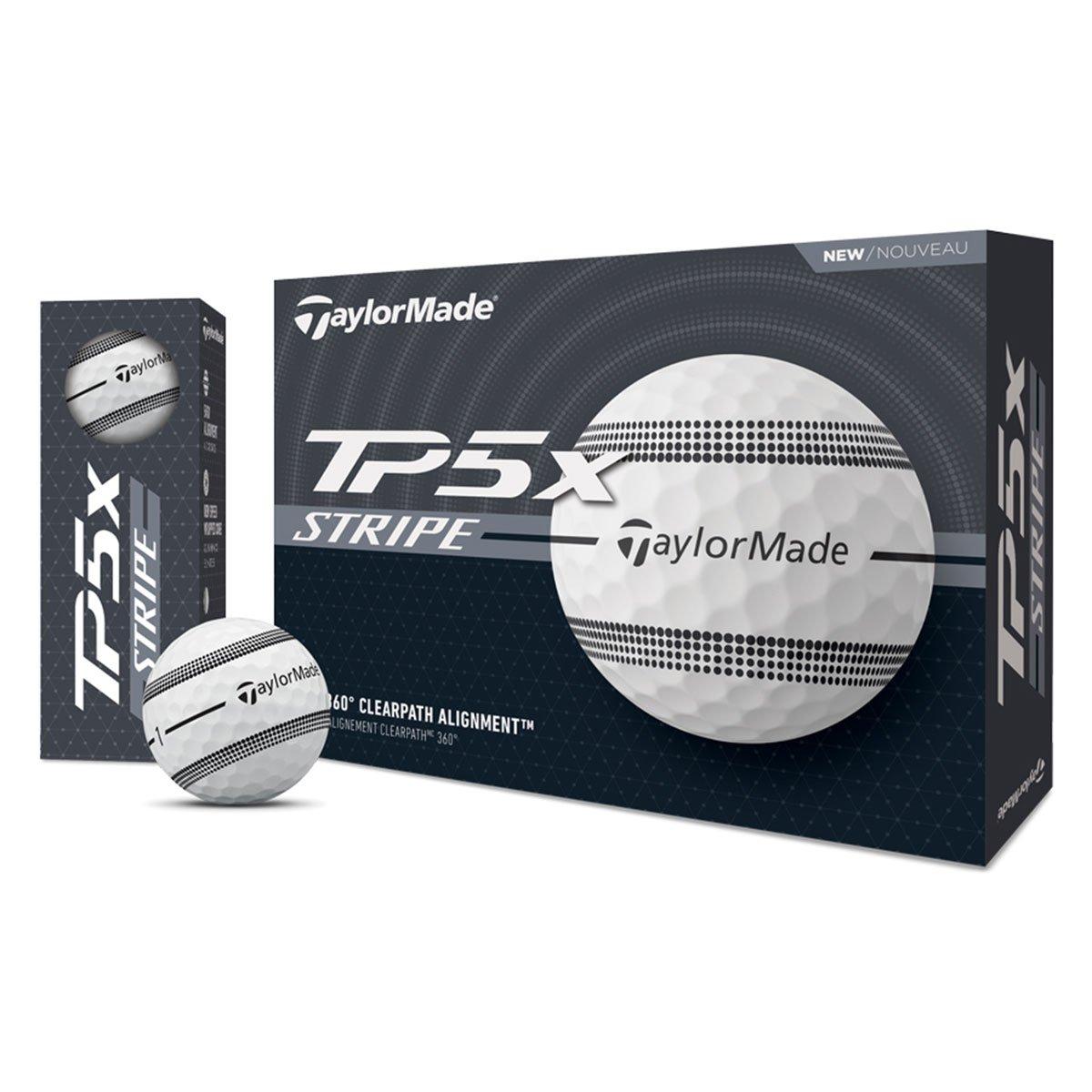 Taylormade Tp5 X Stripe 12 Golf Ball Pack | American Golf