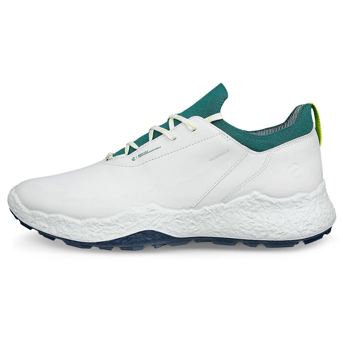 Ecco Mens Biom H5 Leather Waterproof Spikeless Golf Shoes