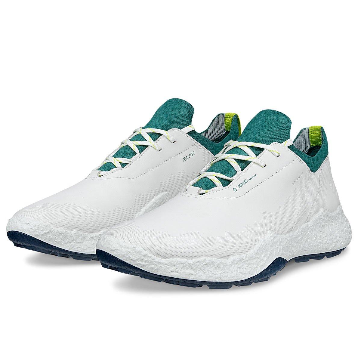 Ecco Mens Biom H5 Leather Waterproof Spikeless Golf Shoes