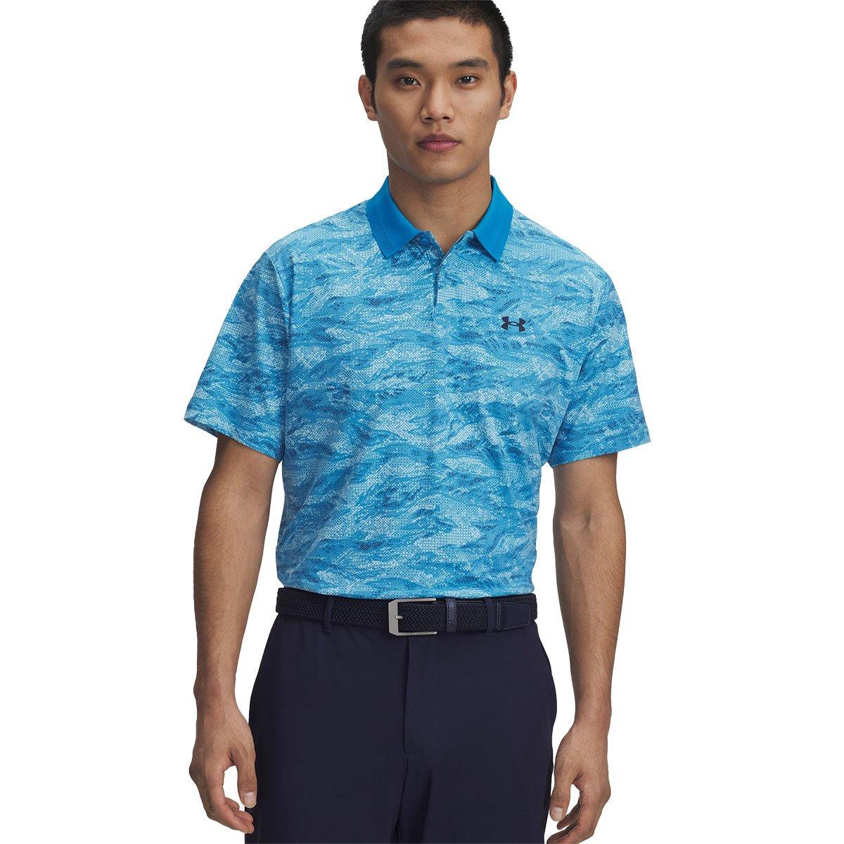Under Armour Men's Drive Chill Tiger Golf Polo Shirt