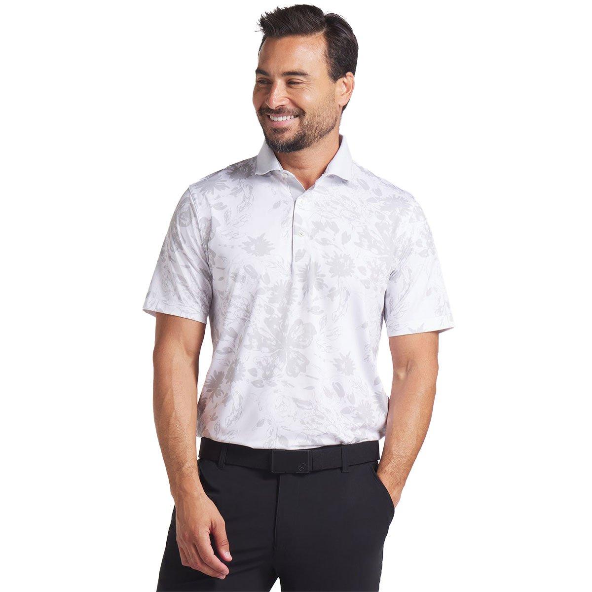Puma Mattr Rose Print Polo Shirt