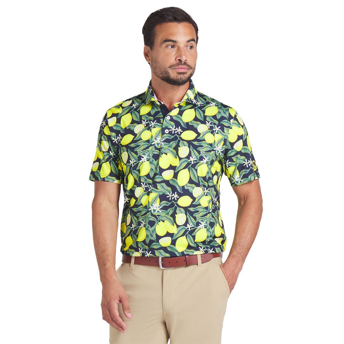 Puma Puma Arnold Palmer Lemon Branch Polo Shirt