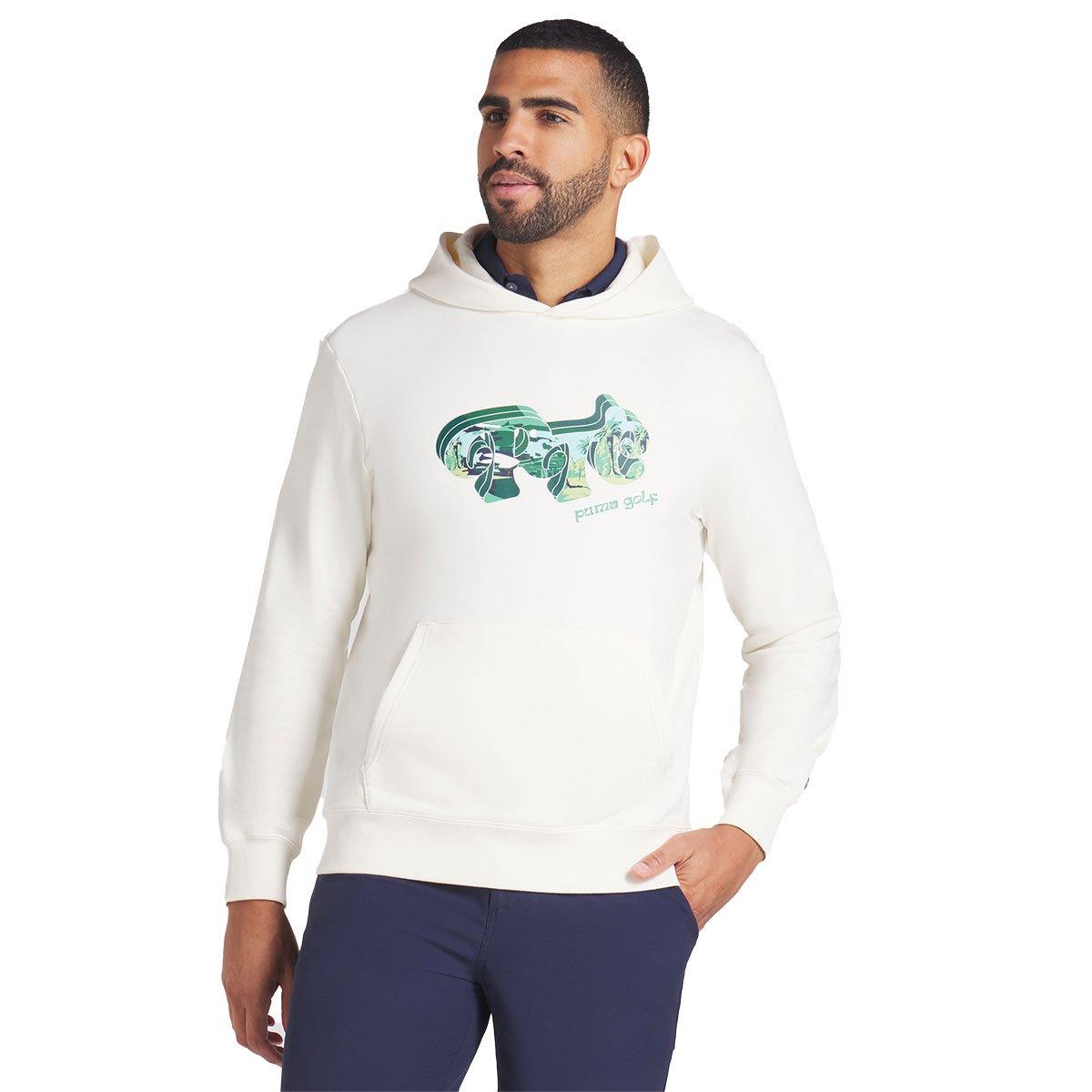 Puma Puma Palm Tree Crew Print Sweater