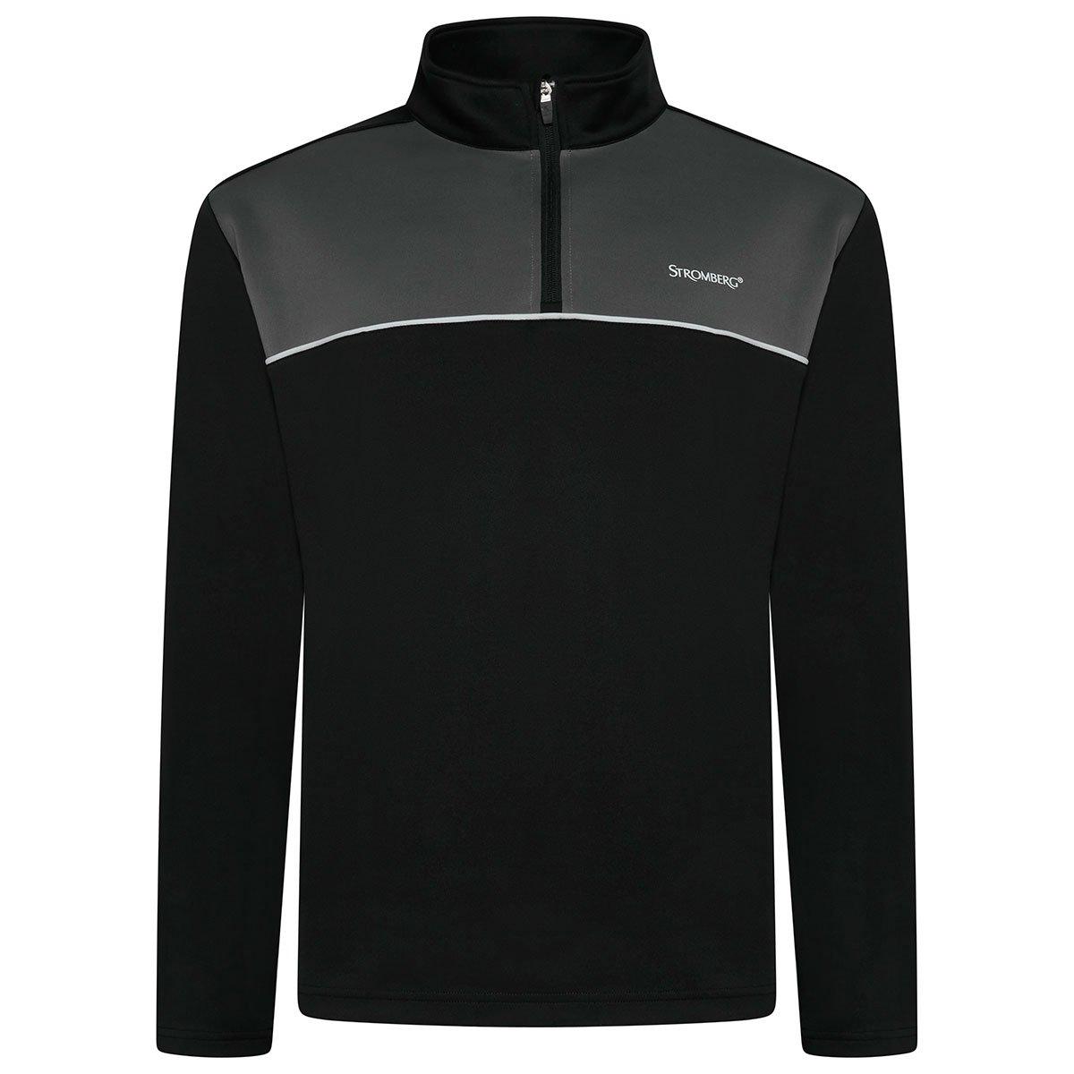 Stromberg Men's Broadstone Colourblock Half Zip Golf Mid Layer