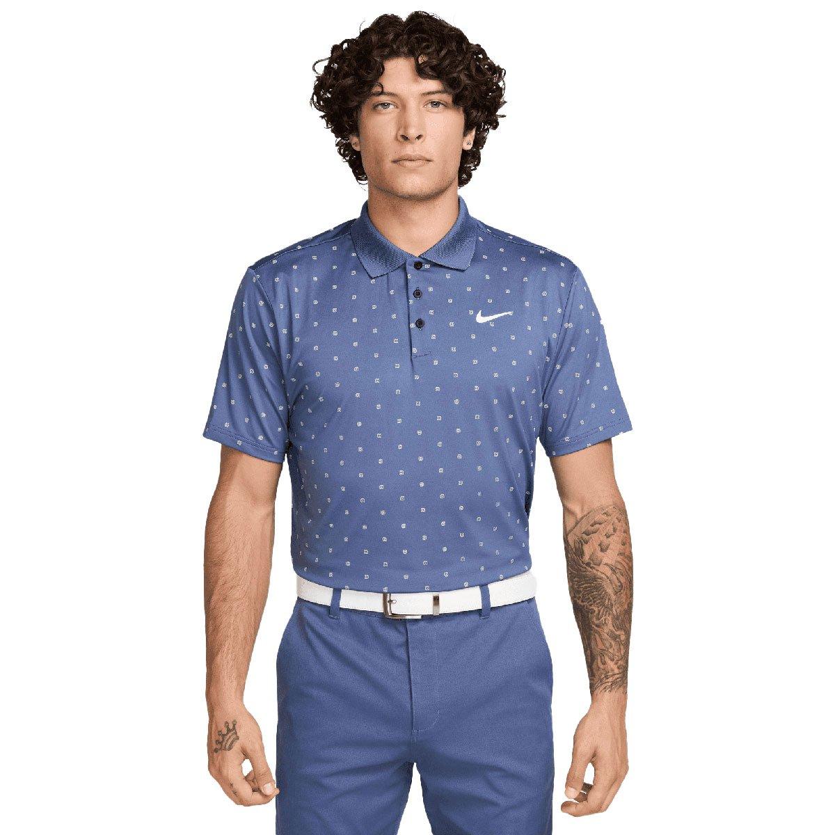 Nike Men's Dri-FIT Tour Print Golf Polo Shirt