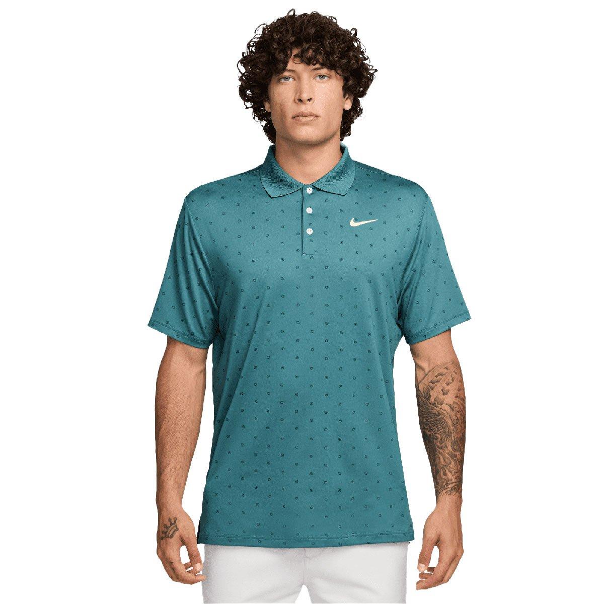 Nike Men's Dri-FIT Tour Print Golf Polo Shirt