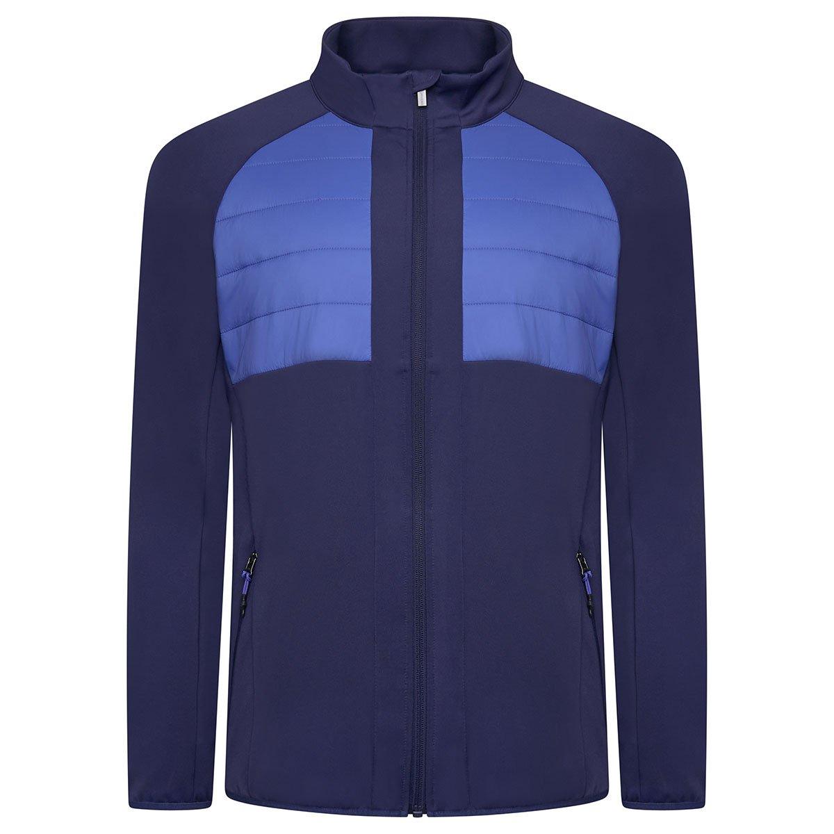 Fazer Men's Ellesmere Quilted Full Zip Golf Jacket