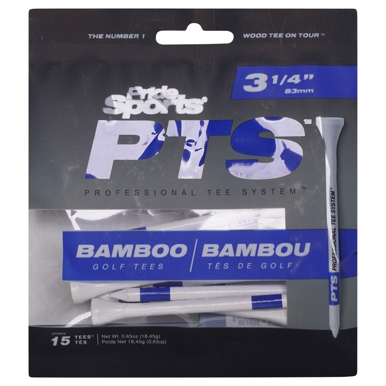 Pride Sports PTS Bamboo Small Golf Tees Pack