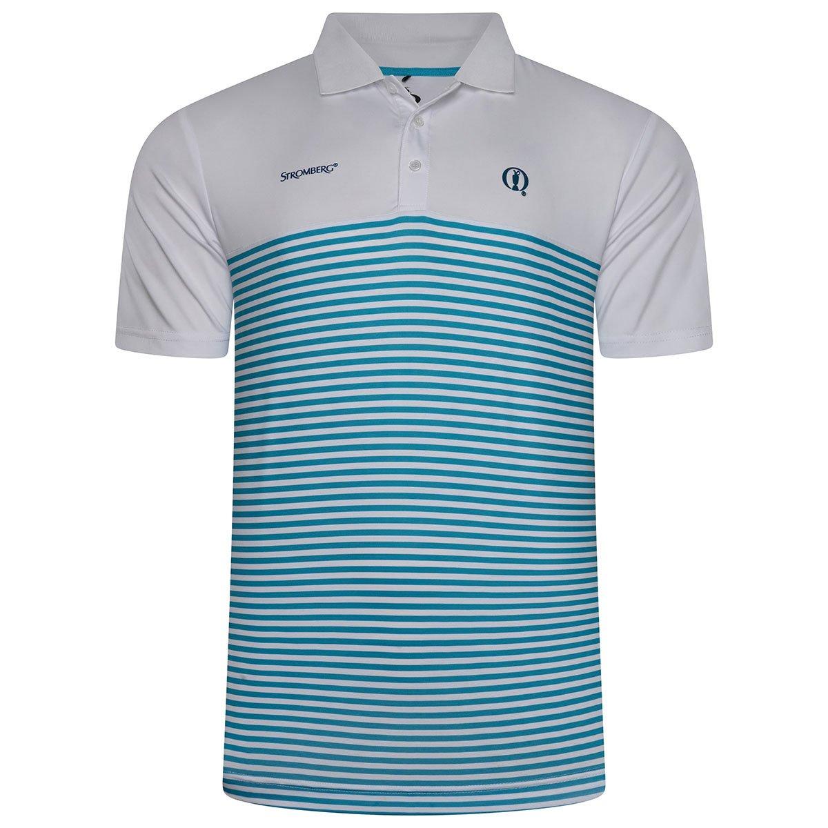 Stromberg Alston Stripe Open Polo Shirt