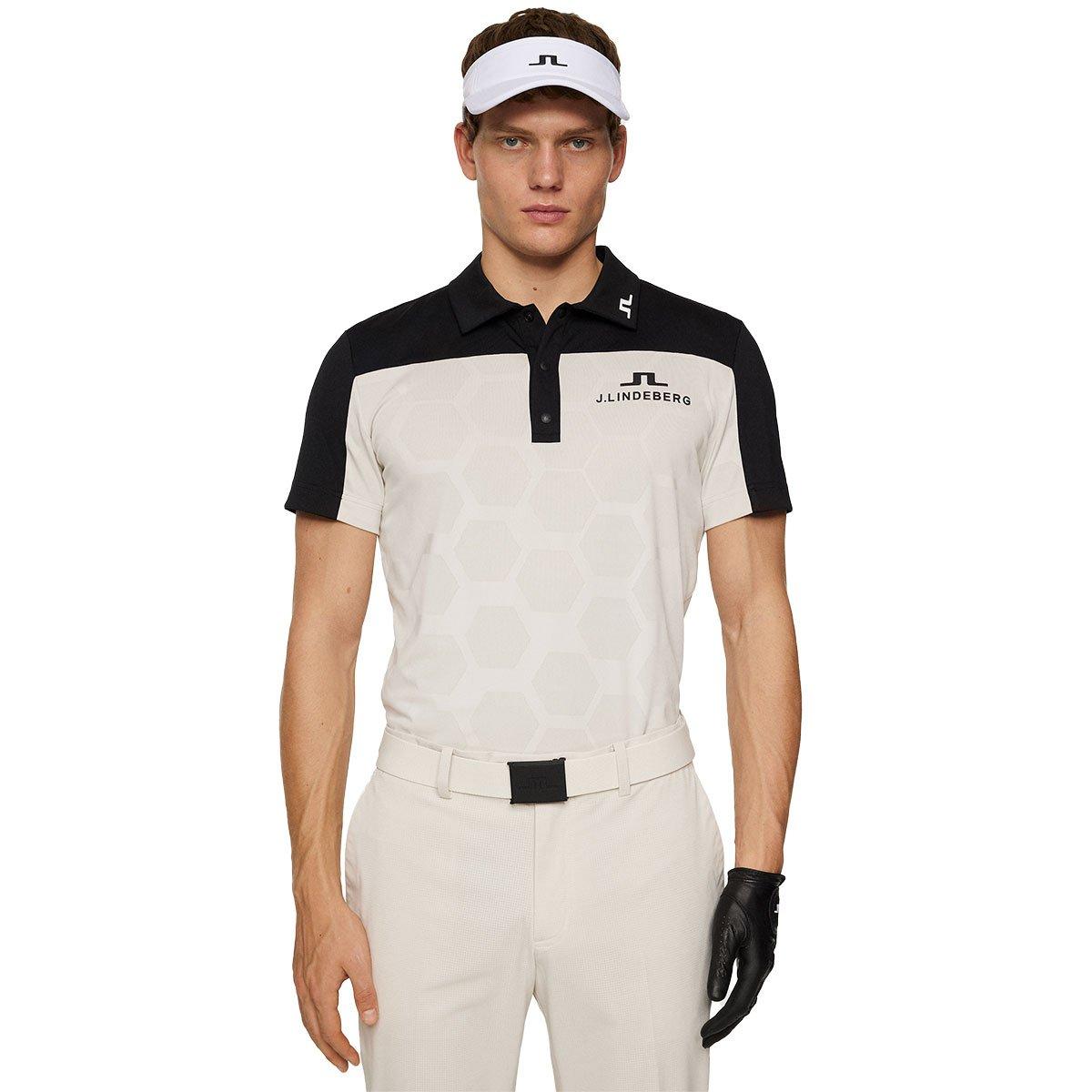 J Lindeberg J Lindeberg Anders Tour Mesh Polo Shirt
