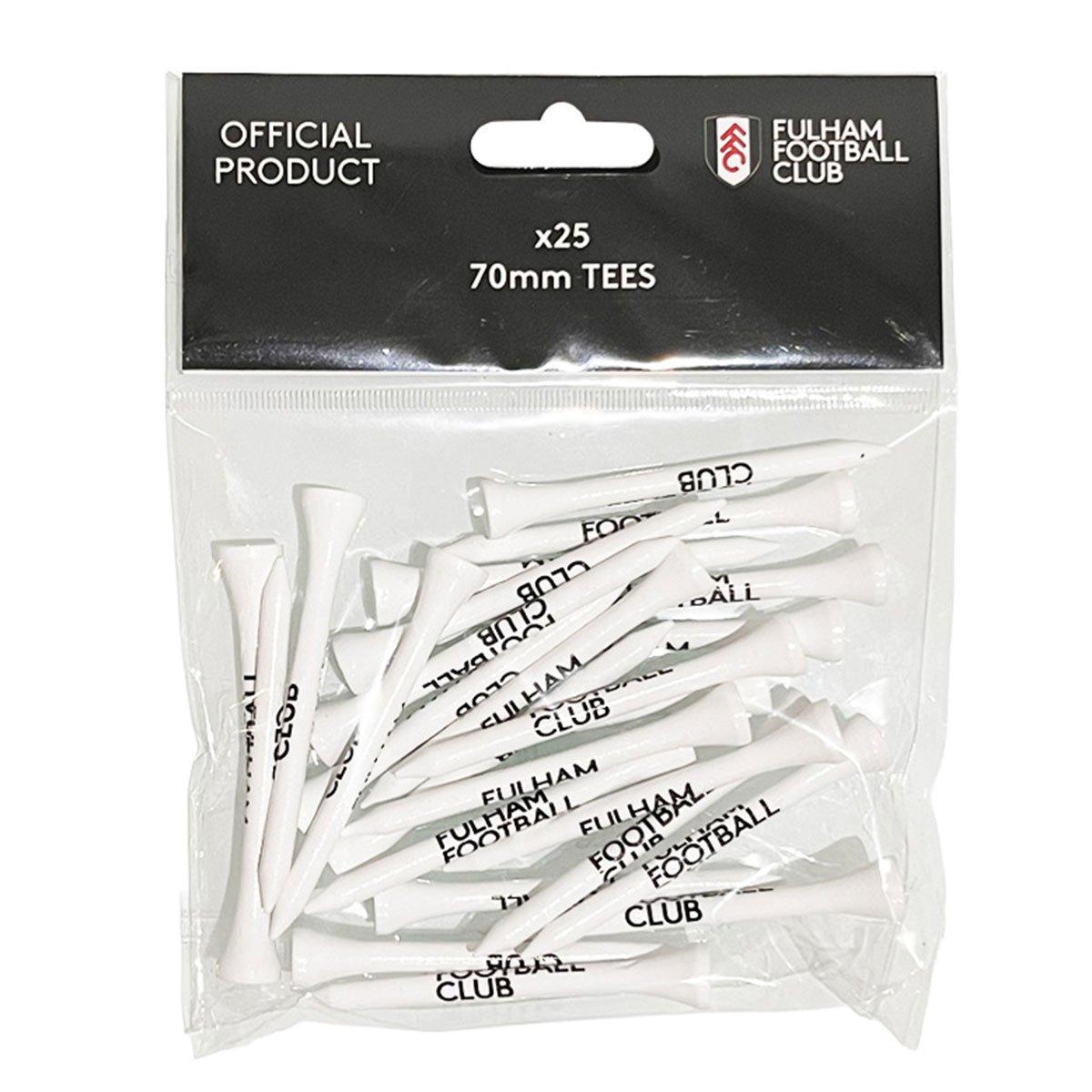 Football Bagged Golf Tees 25 Pack