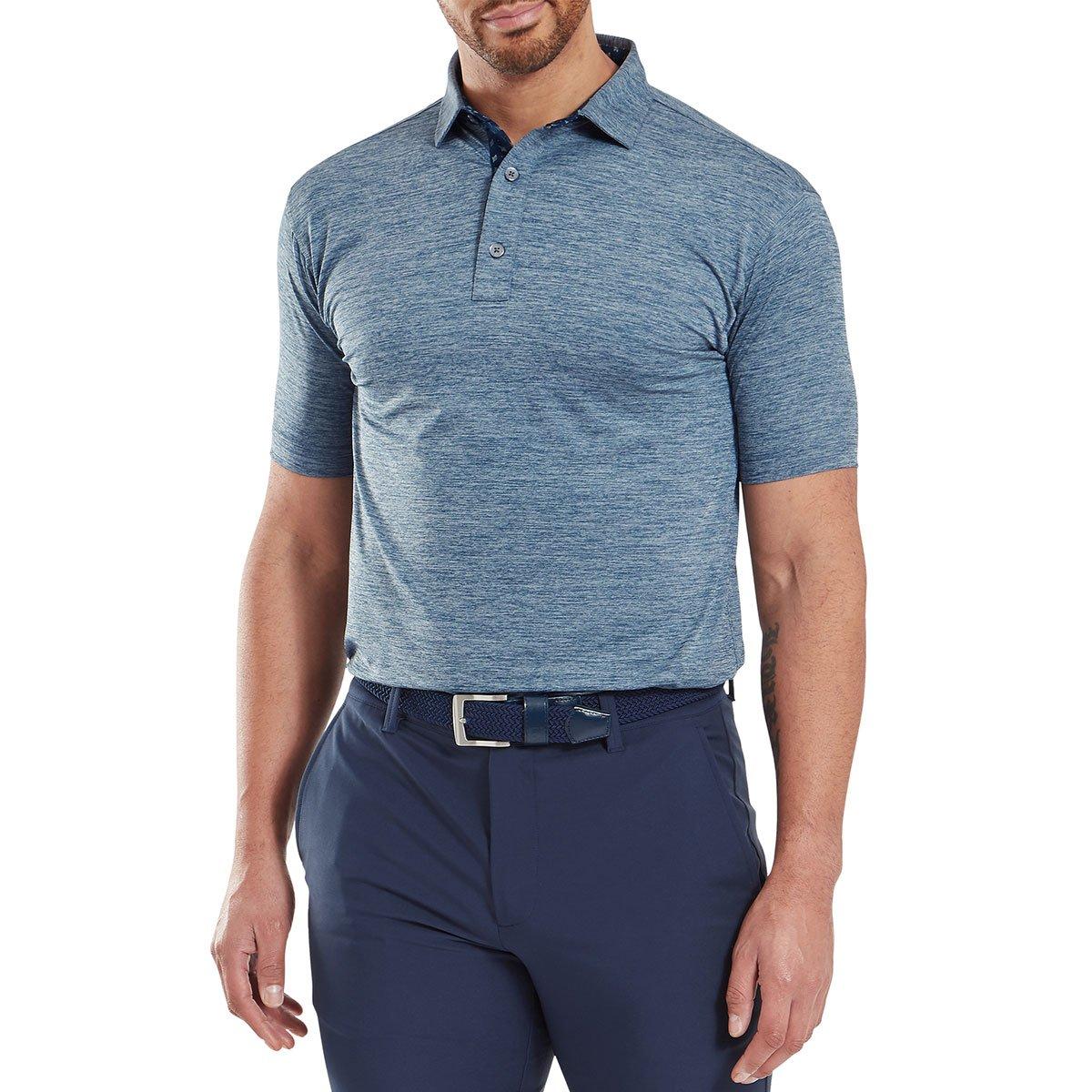 FootJoy FootJoy Heather Lisle Trim Polo Shirt