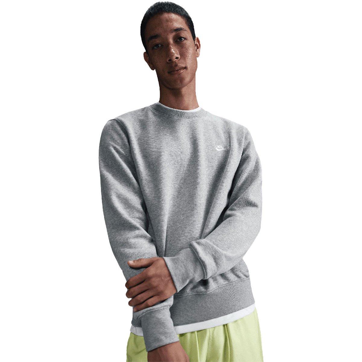 Nike Men's Club Brushed Fleece Crew Golf Sweatshirt