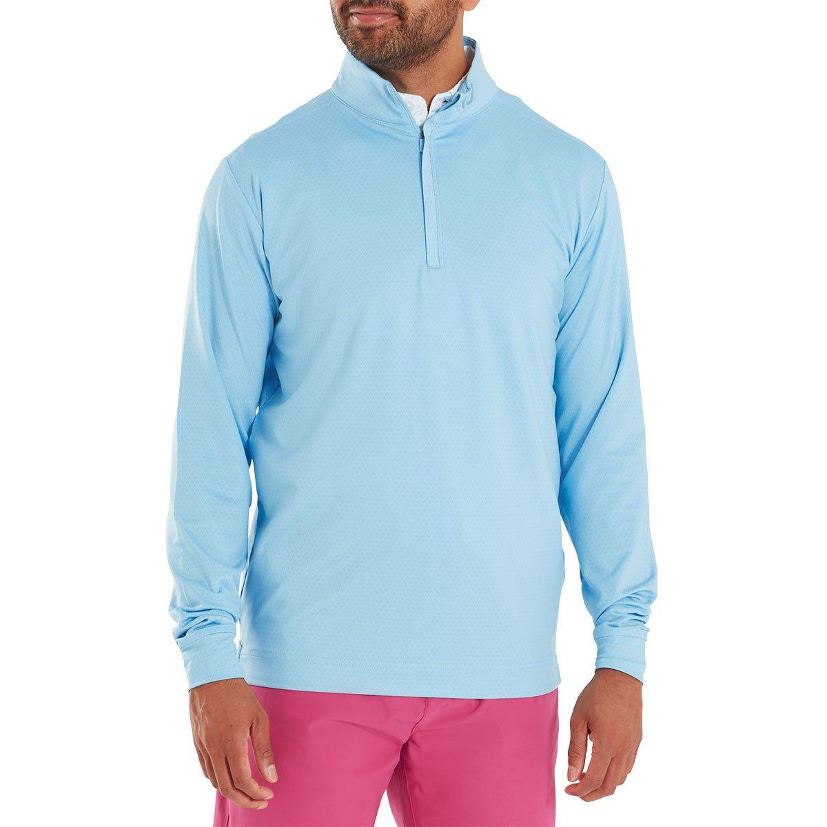 FootJoy Men's Tonal Deco Diamond Chill-Out Golf Mid Layer 