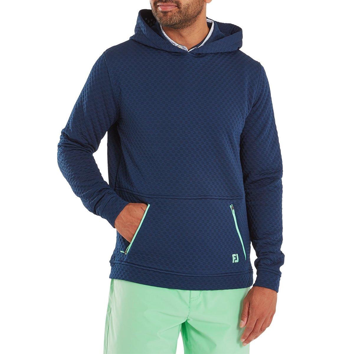 FootJoy Men's Textured Knit Golf Hoodie