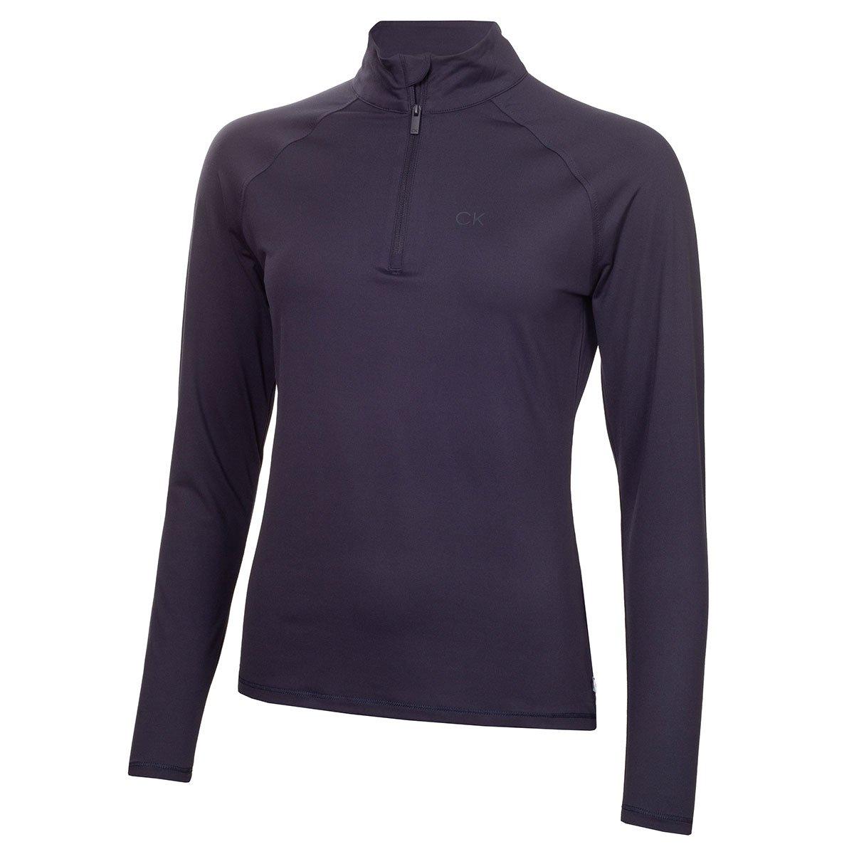 Calvin Klein Calvin Klein Ladies Bellevue Quarter Zip Golf Mid Layer Midlayer
