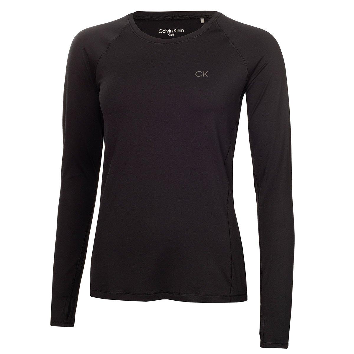 Calvin Klein Ladies Calvin Klein Bellevue Long Sleeve Polo Shirt