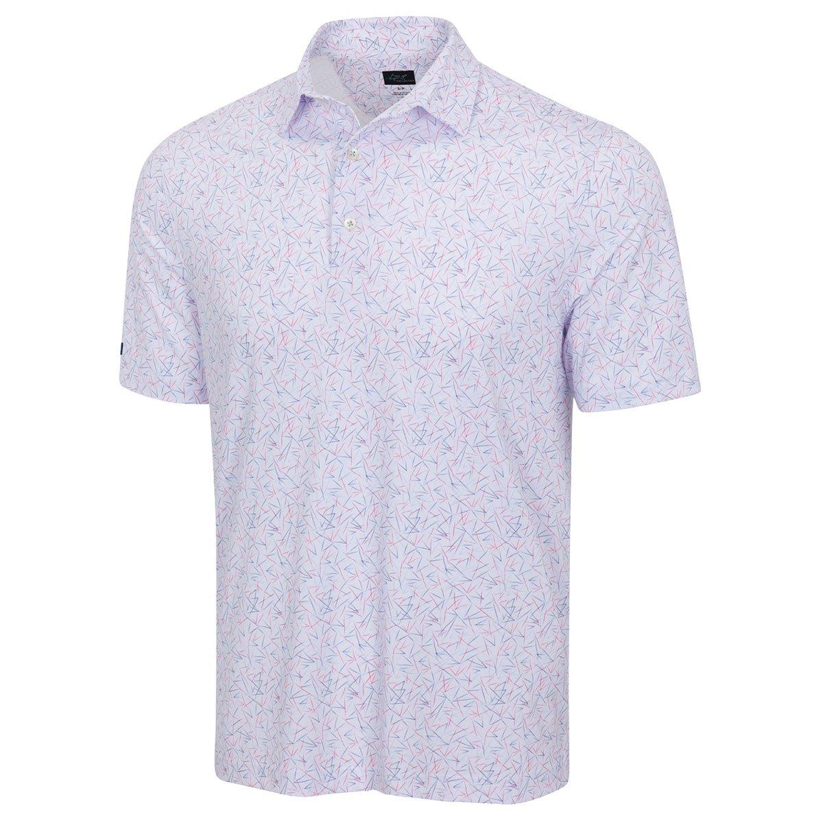 Greg Norman Greg Norman ML75 Stretch Jersey Victory Flag Polo Shirt