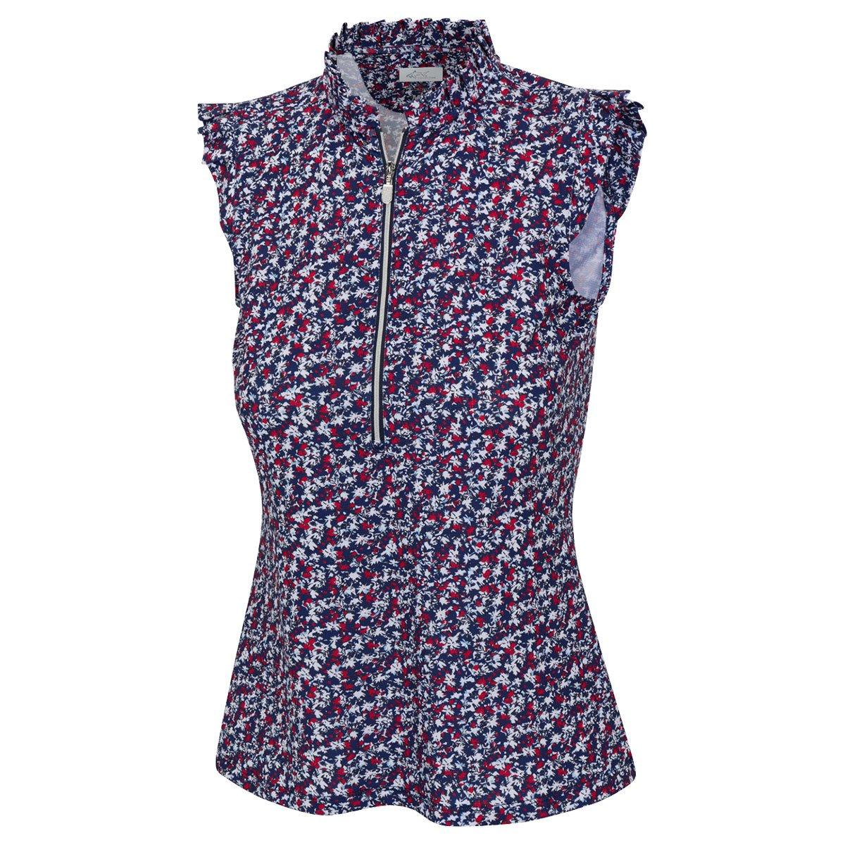 Greg Norman Ladies Greg Norman Prestige Sleeveless Polo Shirt