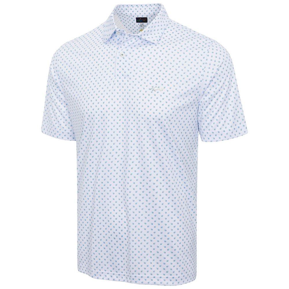 Greg Norman Greg Norman Cube GEO Print Polo Shirt