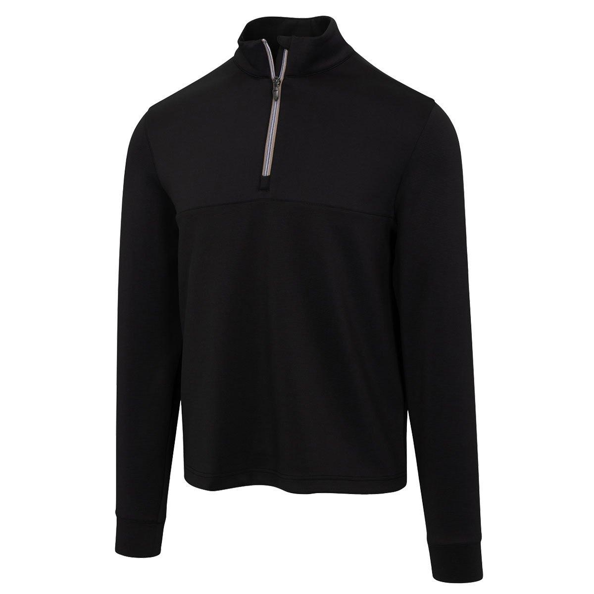 Greg Norman Men's Captains Quarter Zip Mid Layer 