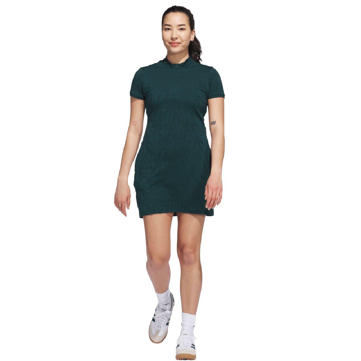adidas Ladies Go-To Jacquard Golf Dress 