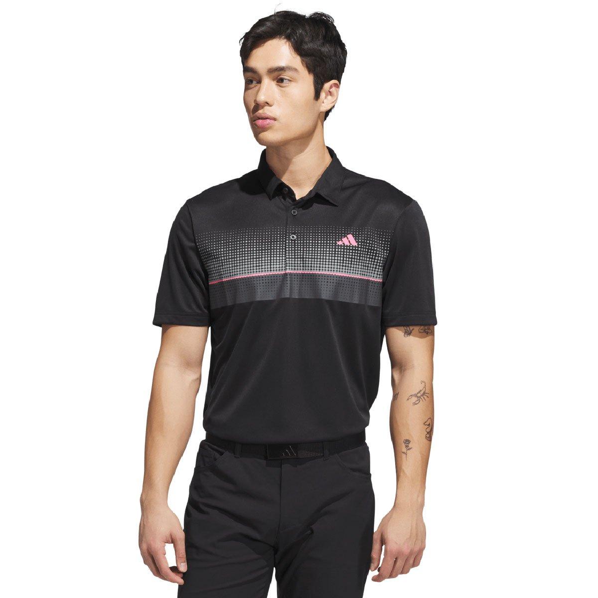 adidas Men's Performance All-Over Print Golf Polo Shirt