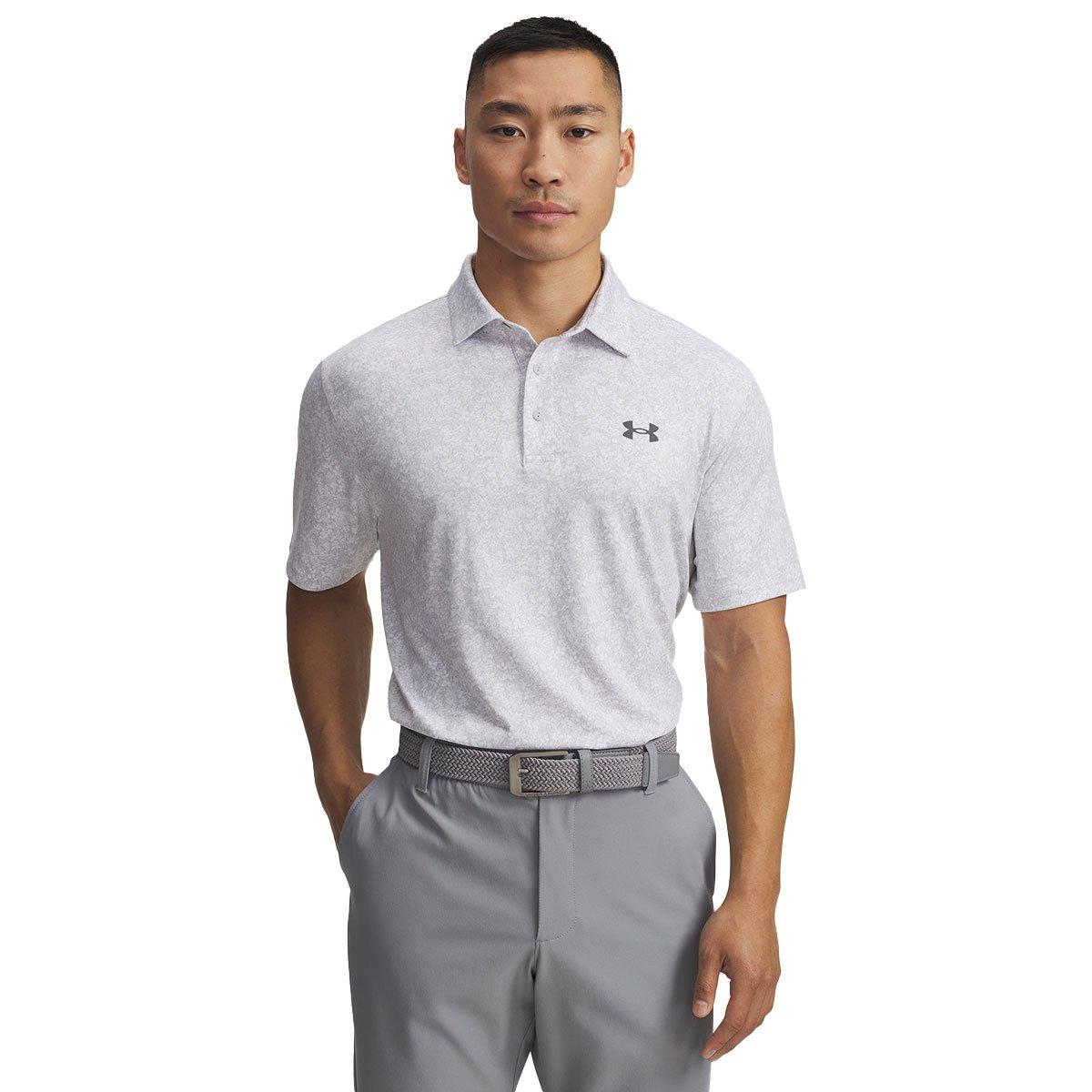 Under Armour Under Armour Playoff 3.0 Dogwood Printed Polo Shirt