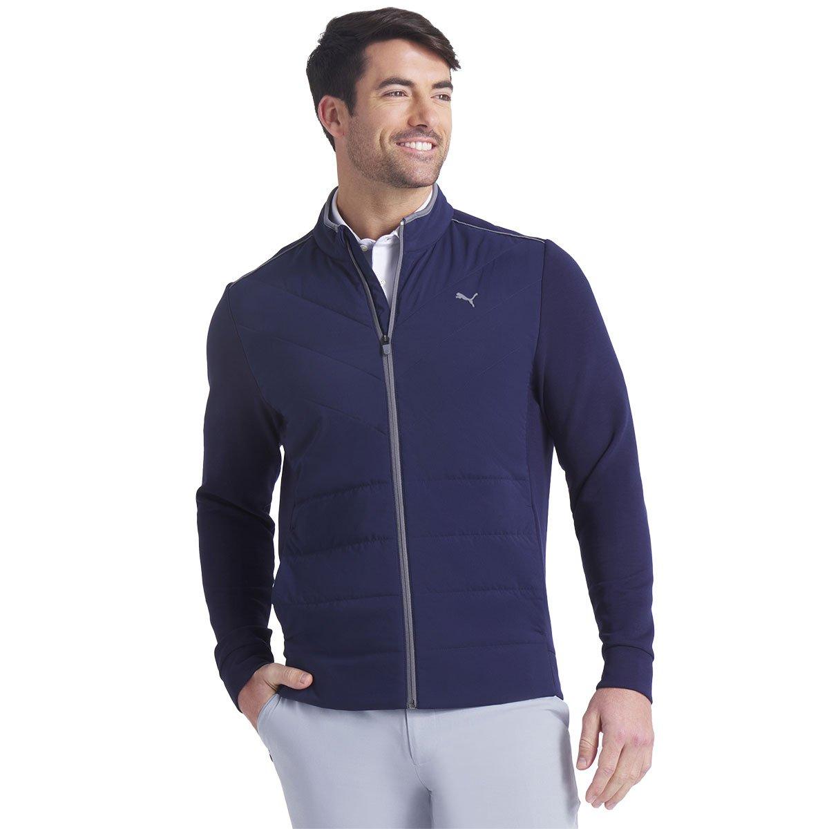 PUMA Men's CLOUDSPUN Fleece Hybrid Golf Jacket