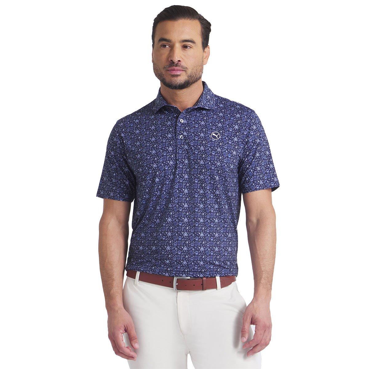 Puma Puma Mattr Port Print Polo Shirt