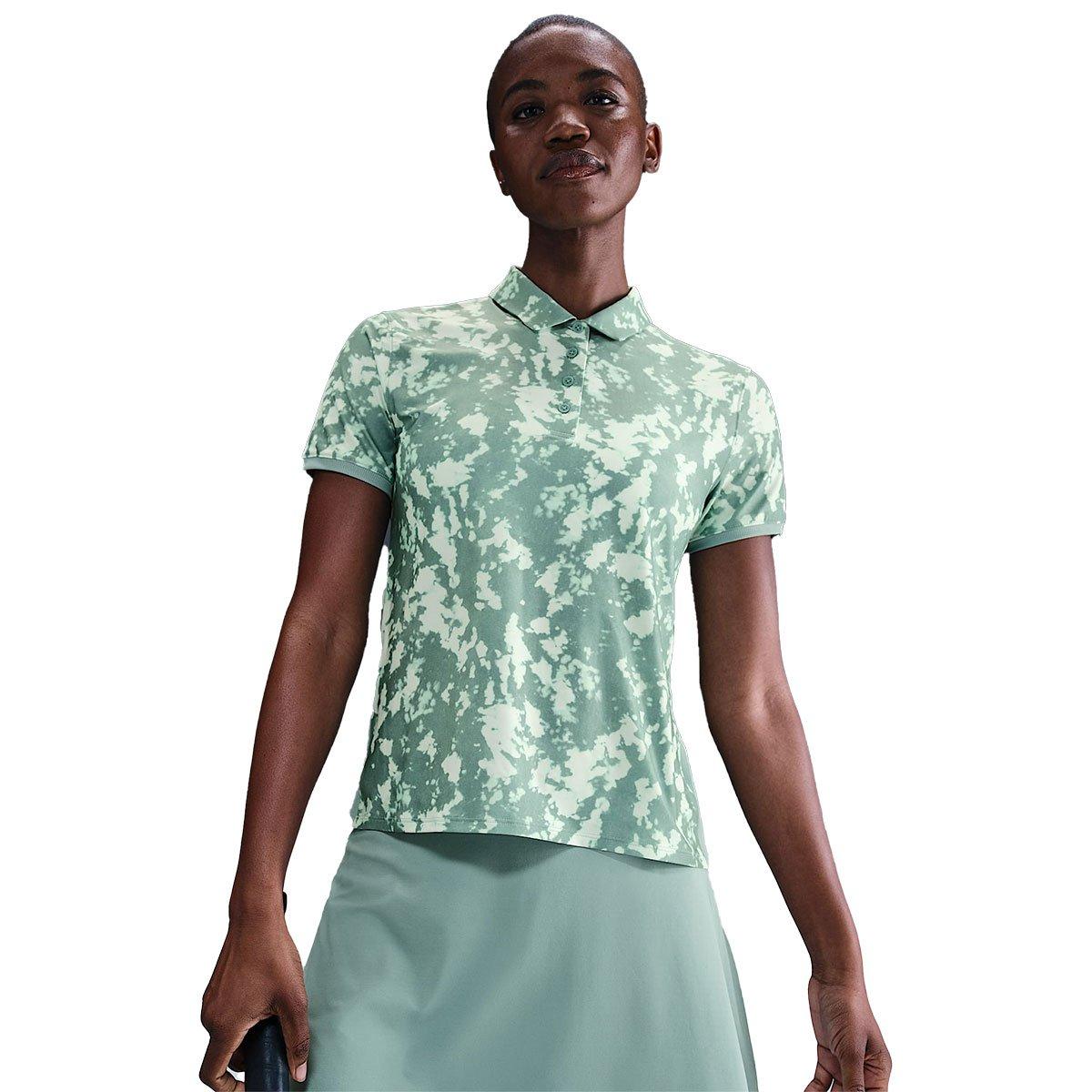 Nike Ladies Nike Dri-Fit Victory Printed Polo Shirt