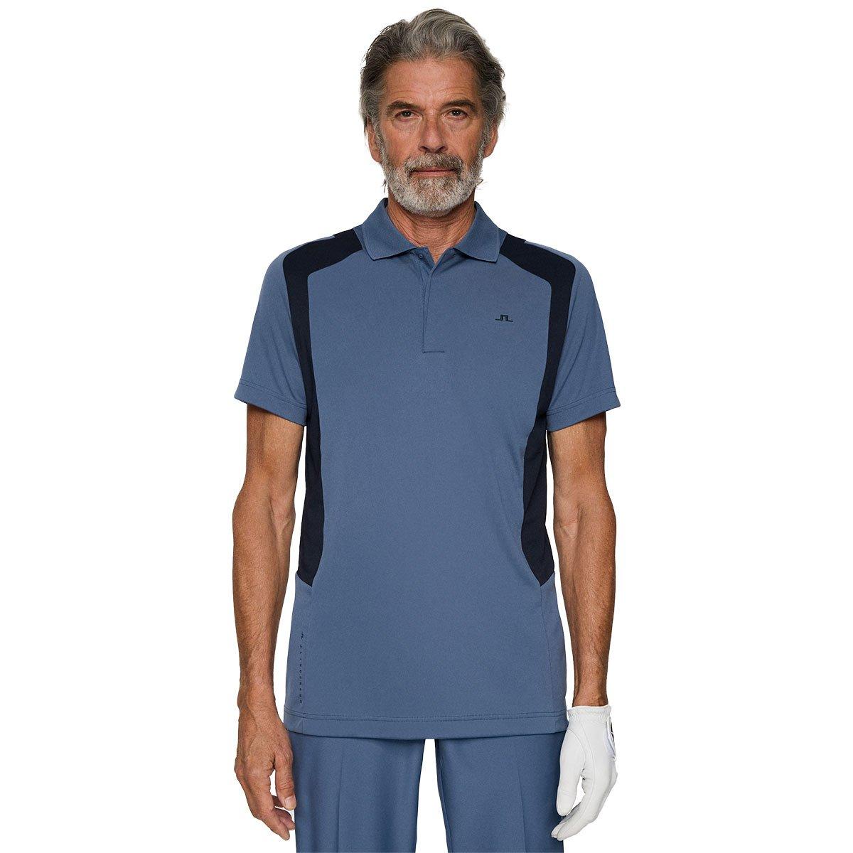 J Lindeberg J Lindeberg Legacy Panel Polo Shirt