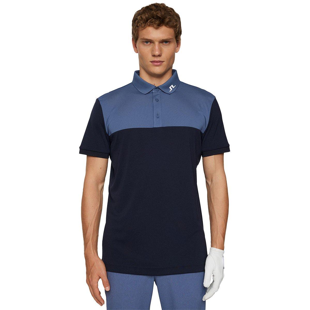 J.Lindeberg Men's Jeff Cut Sew Golf Polo Shirt