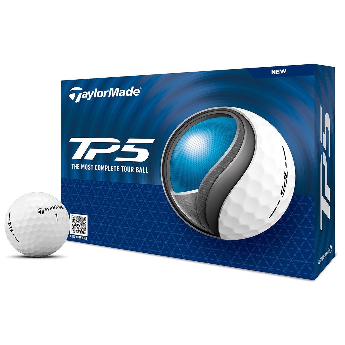 TaylorMade TP5 12 Golf Ball Pack - Personalised