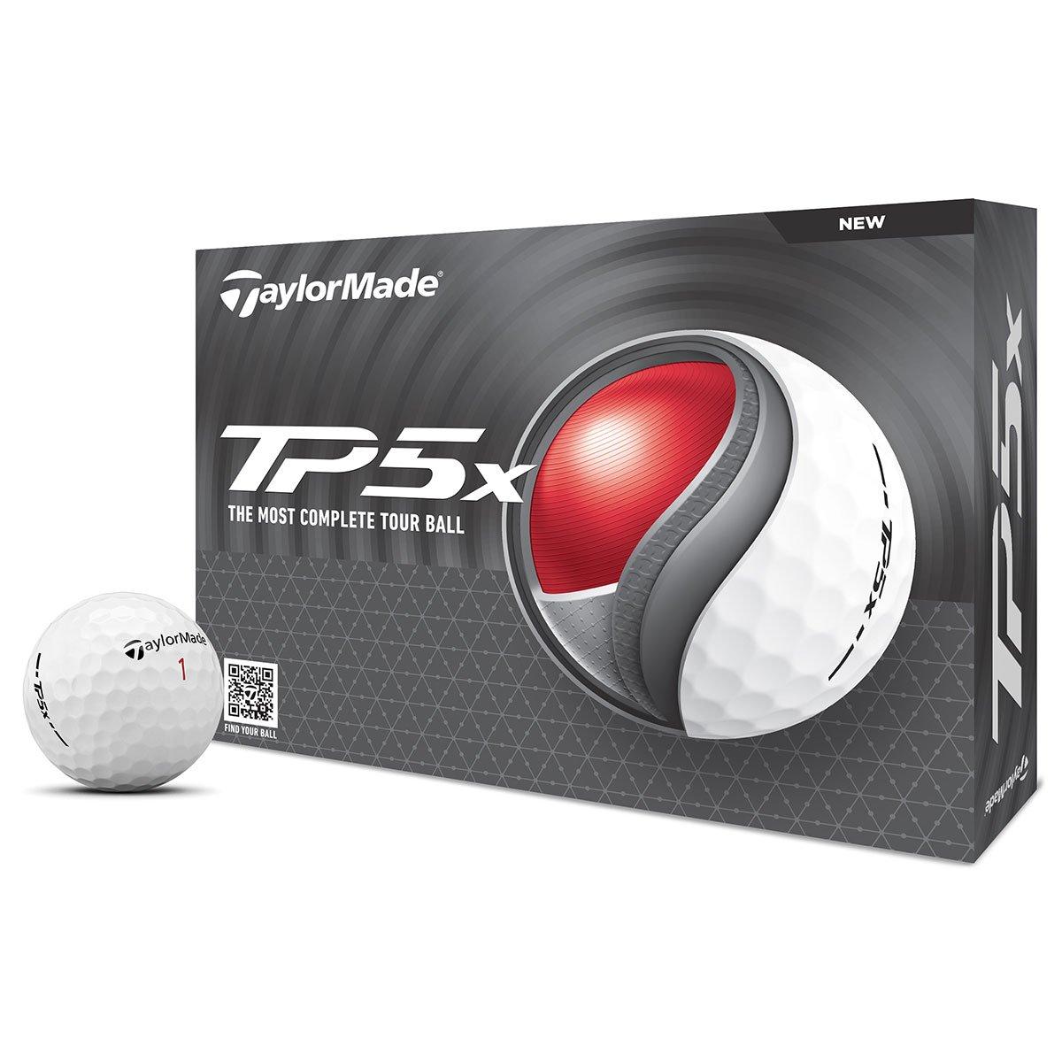 TaylorMade TP5 X 12 Golf Ball Pack - Personalised